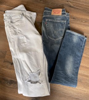 2 Jeans Hosen ungetragen, eine von Levis - Greefuu