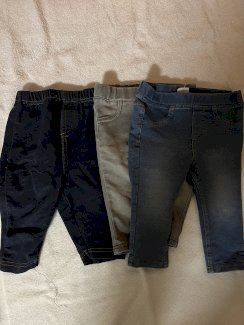 3 Jeans Hose Gr. 68 Stretch - Greefuu