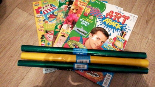 Art Attack Zeitschriften und Buchhüllen - Greefuu